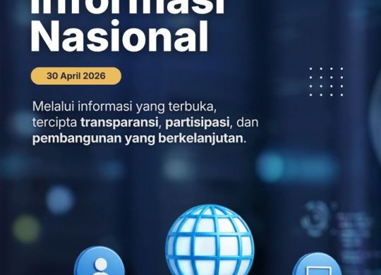 30 April 2026-Ucapan Selamat Hari Keterbukaan Informasi Nasional